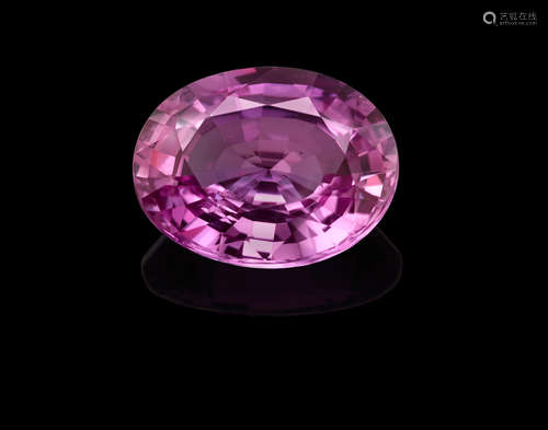 Purplish-Pink Sapphire