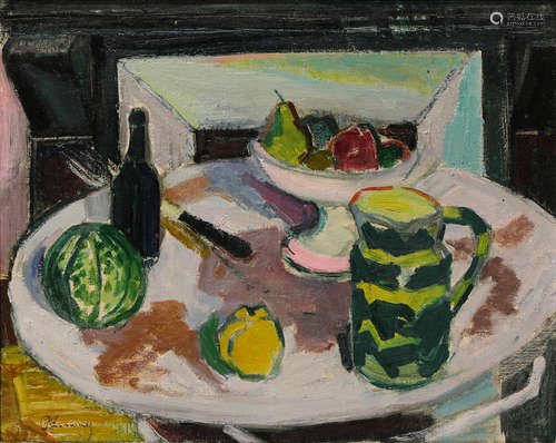 Roger Marcel Limouse (French, 1894-1990), Untitled (Still Life), oil on canvas, signed lower