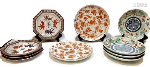 (10) Chinese Porcelain Plates