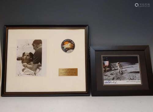 Apollo Astronaut  Autographed Photos Lovell & Duke