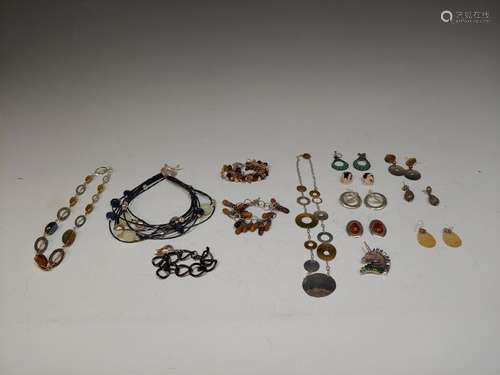 (21) Mixed Lot of Sterling Jewelry