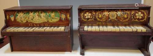 Bliss & Schoenhut Pianos