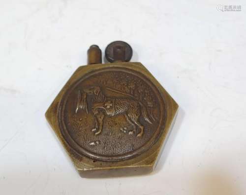 WWI Propaganda Red Cross Dog Lighter