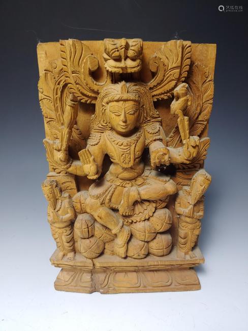 Set of 3 Hindu Deity Reliefs