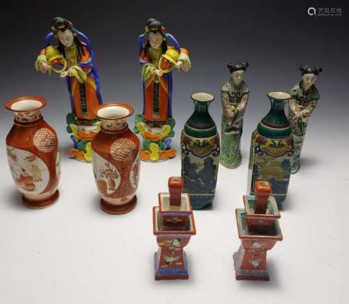 (5 Pairs) Chinese and Japanese Ceramics