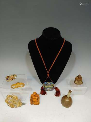 (7) Chinese & Japanese Items, Buddha, Jewelry Etc.