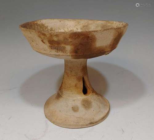 Ancient Korean Footed Dish Silla Period