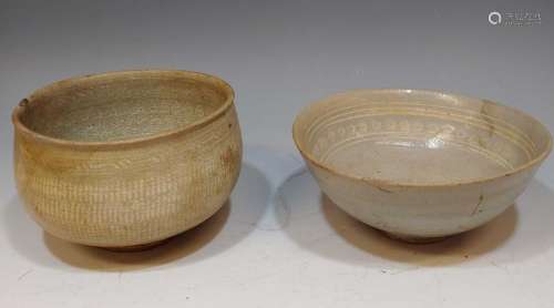 (2) 16th - 17th Century Korean Pottery Bowls