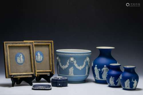 (8) Wedgwood Group Inc. Pre 1929 Jardiniere