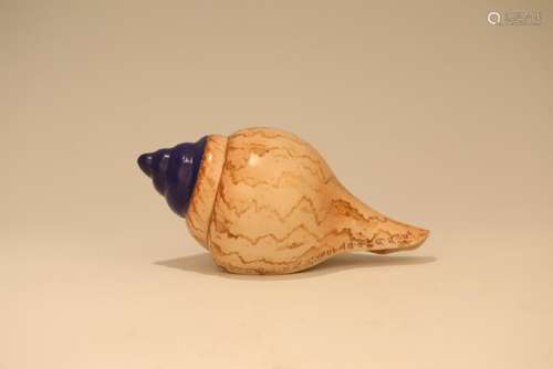 A TRUMPET SHELL OF LAW.QING DYNASTY