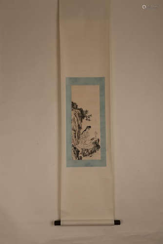 PU RU HANGING SCROLL (?? 溥儒1896-1963)