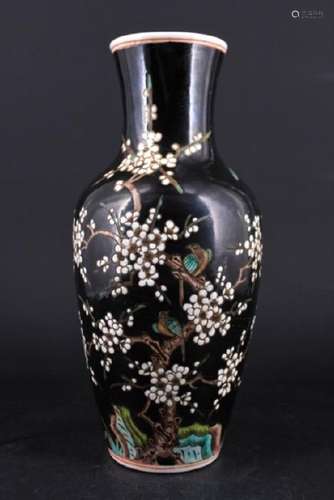 Chinese Qing Porcelain Famille Rose Vase