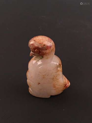 Chinese White Carved Jade