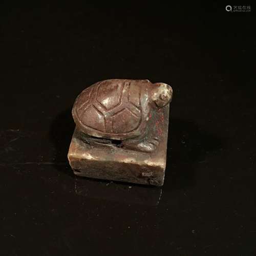 Chinese Jade Turtle Seal