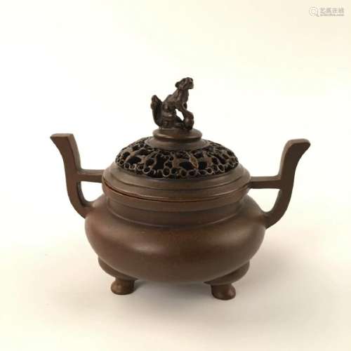 Chinese Bronze Incense Burner