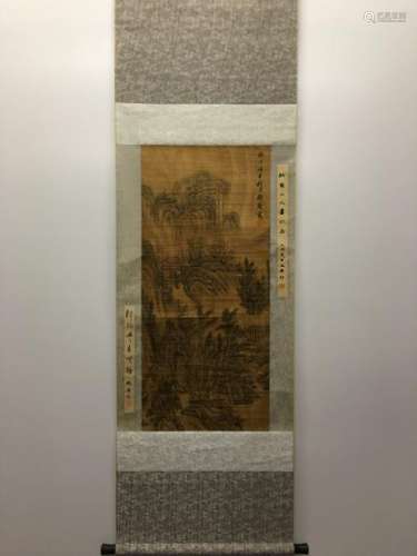 Chinese Hanging Scroll of Landscape