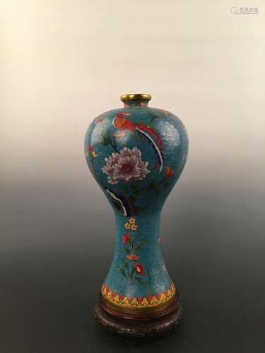 Chinese Cloisonné Vase