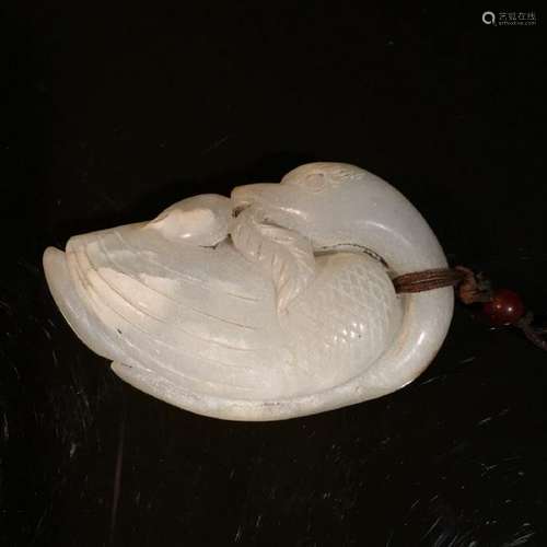 Chinese Archaic Jade Goose