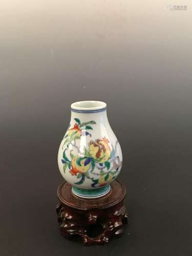 Chinese Famille Rose Vase