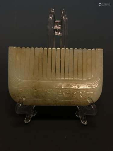 Chinese Archaic Jade Comb