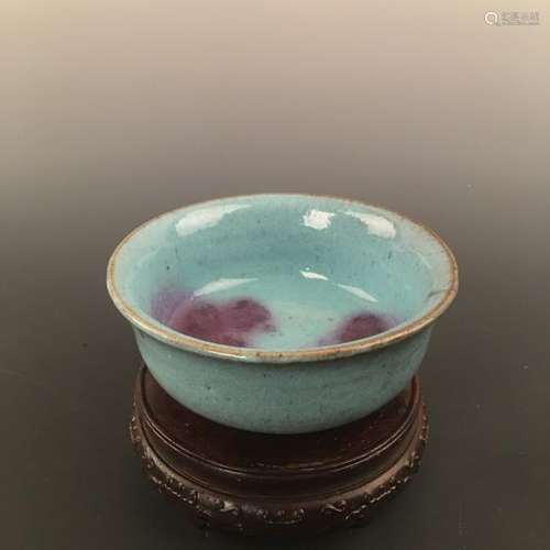 Chinese  Jun Ware Porcelain Bowl