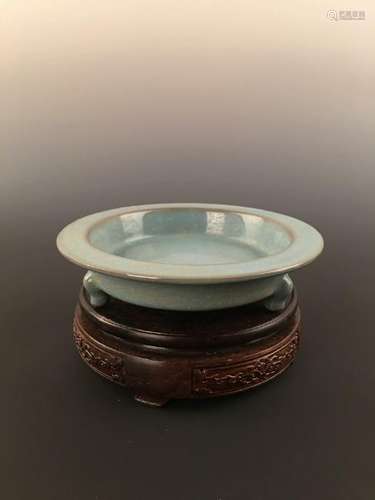 Chinese Ru--Type Porcelain Brush Washer