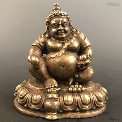 Chinese Bronze Buddha Figure