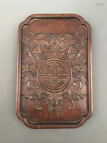 Chinese Redwood Tray