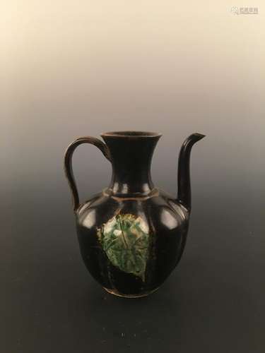 Chinese Jizhou Kiln Pottery Pitcher