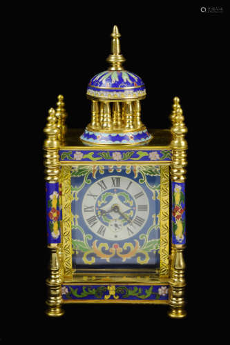 [Chinese] A Cloisonne Mechanical Clock