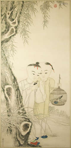 An Extra Large Chinese Painting 