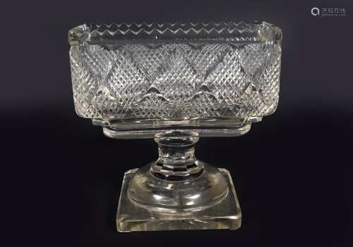 GEORGE III PENROSE GLASS BOWL