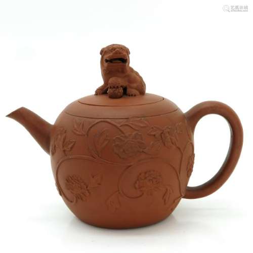 A Large Yixing Teapot