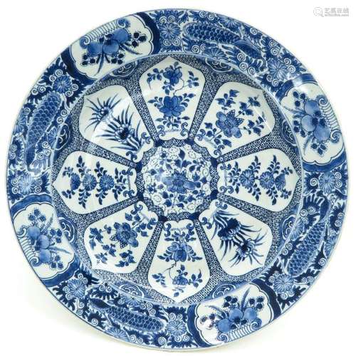 A Blue and White Decor Charger