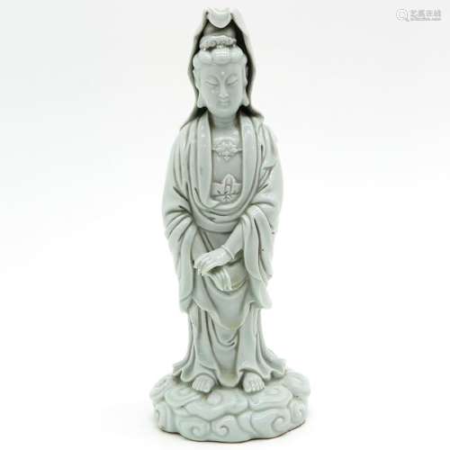 Blanc de Chine Quanyin Sculpture