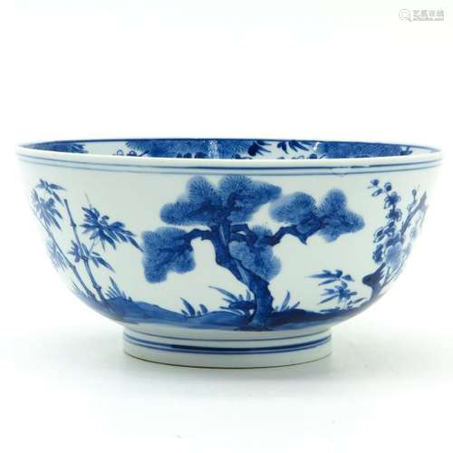 A Blue and White Bowl