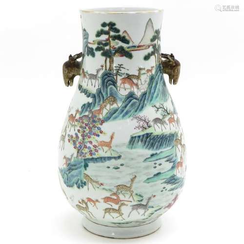 A Chinese Hu Vase