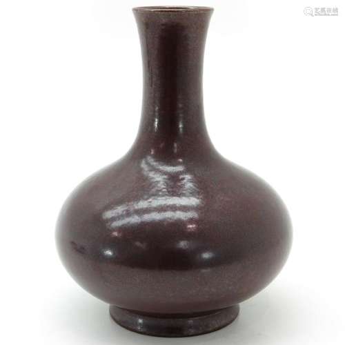 A Monochrome Glaze Decor Vase