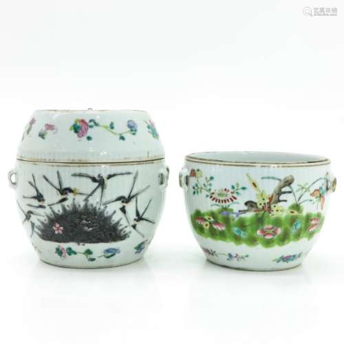 Two Chinese Ginger Jars