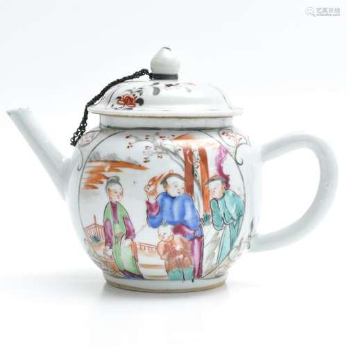 A Mandarin Decor Teapot