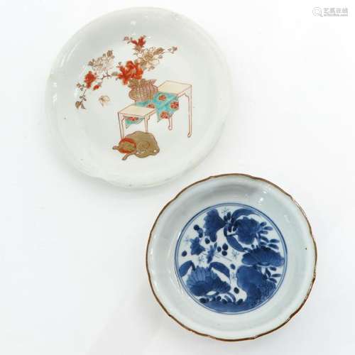 Two Japanese Plates