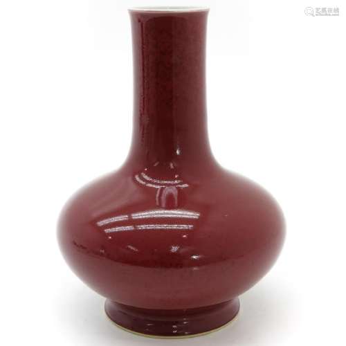 An Ox Blood Decor Vase