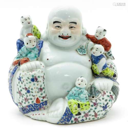 A Laughing Buddha Sculpture