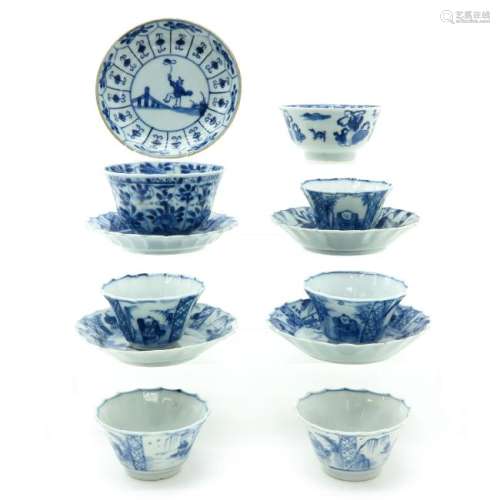 A Collection Cups and Saucers
