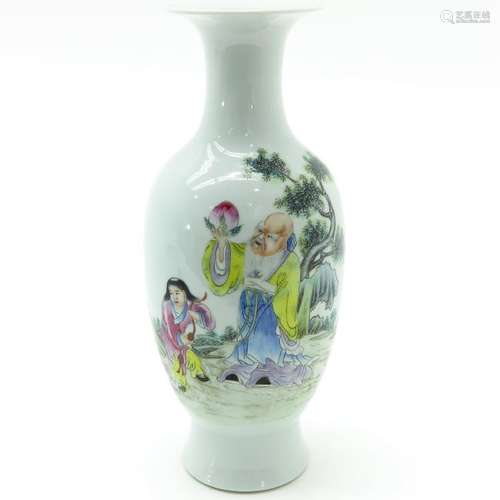 A Polychrome Decor Vase