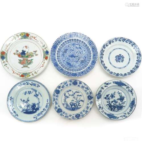 A Collection of Six Plates