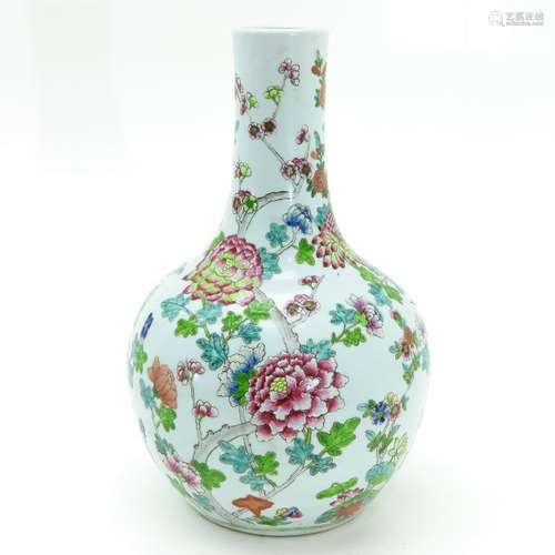 A Famille Rose Vase