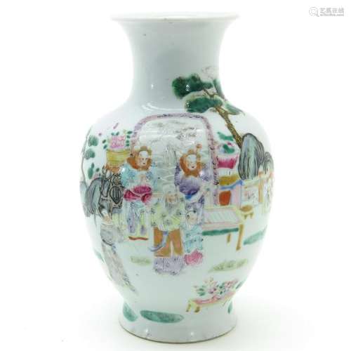 A Famille Rose Decor Vase