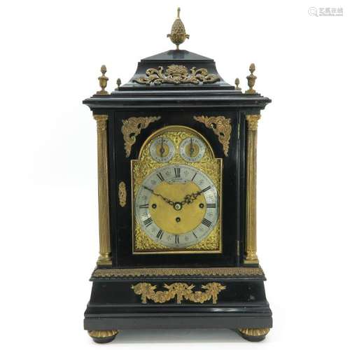 A Signed Bennett 19th Century English Table Clock