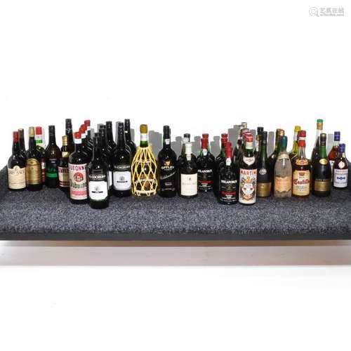 A Collection of Wine and Spirits